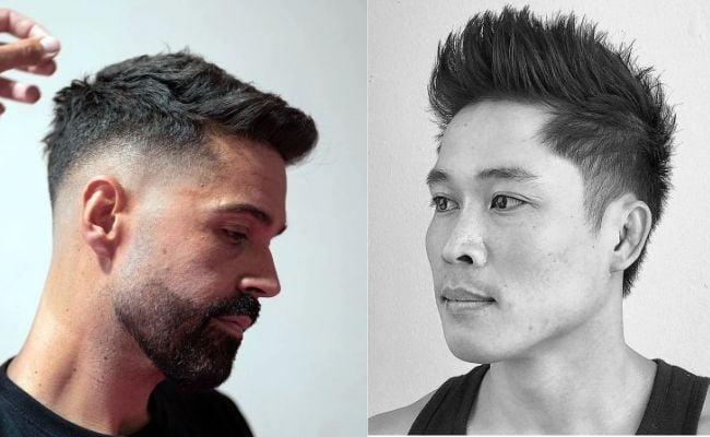 Kiểu tóc nam đẹp Quiff