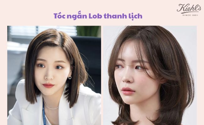 Top kiểu tóc cho mặt tròn gọn, xinh xắn