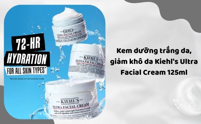 Kem dưỡng trắng da, giảm khô da Kiehl's Ultra Facial Cream 125ml (Nguồn: Kiehl’s)