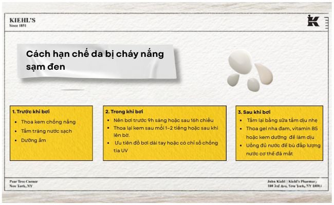 Cách hạn chế da bị cháy nắng sạm đen khi đi bơi