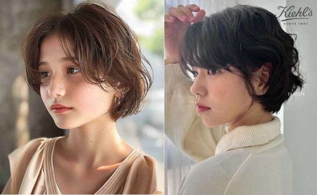 Kiểu pixie nữ xoăn đuôi