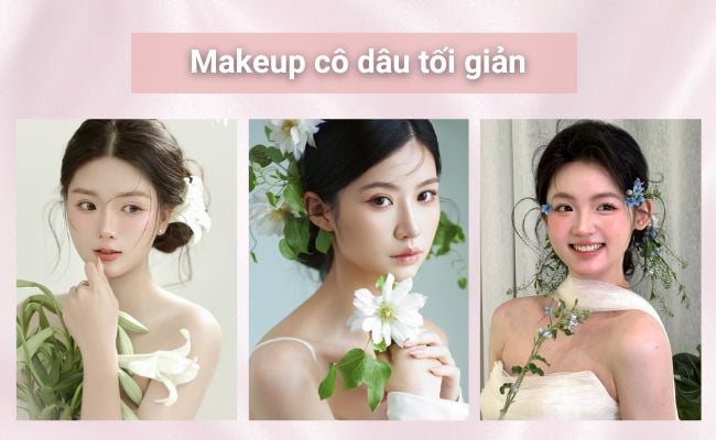 Các tone makeup cô dâu phổ biến hiện nay
