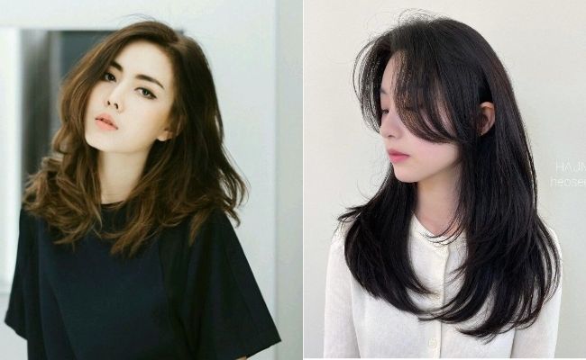 Tóc xoăn sóng lơi ngang vai lọn to, mềm mại và nữ tính