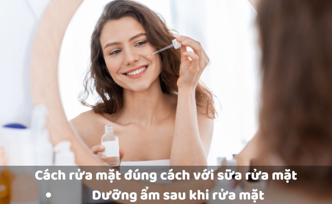 Những quan điểm sai lầm về cách rửa mặt
