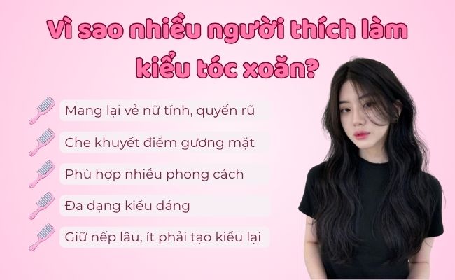 Vì sao nhiều người thích làm kiểu tóc xoăn?