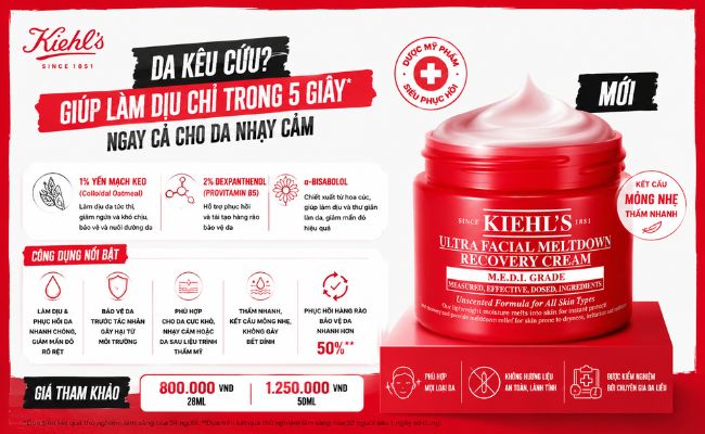 Kiehl's Ultra Facial Meltdown Recovery Cream