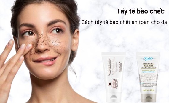 Sữa rửa mặt tẩy tế bào chết của laxanhbeauty
