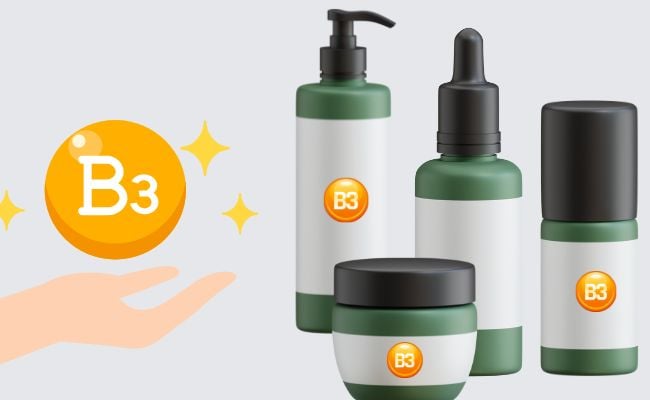 vitamin b3 có trong mỹ phẩm nào