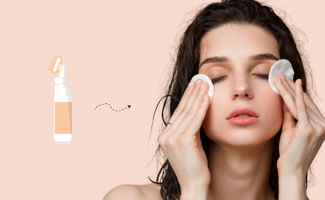 các bước skincare ban đêm với tẩy trang 