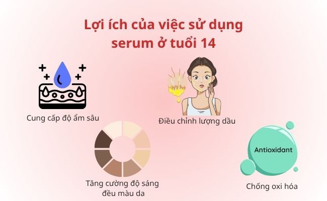 Lợi ích của việc sử dụng serum ở tuổi 14
