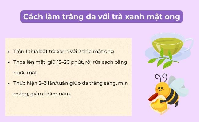 Cách làm trắng da nhanh nhất trong 1 tuần
