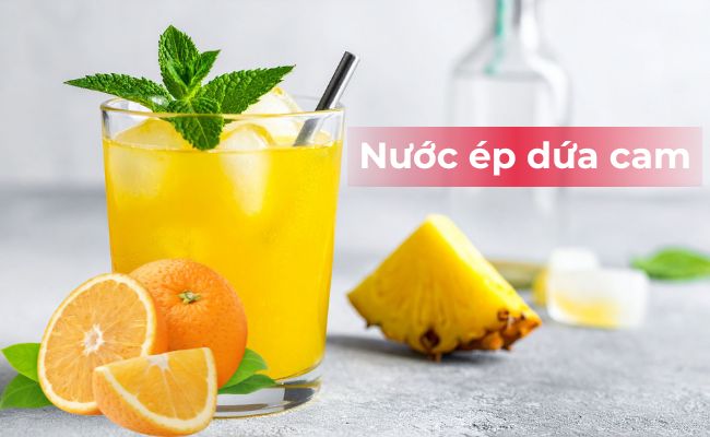 Nước ép dứa cam