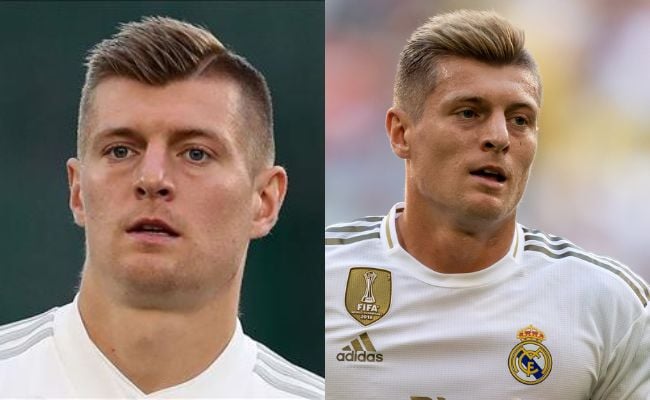 Kiểu tóc undercut vuốt ngang của Toni Kroos