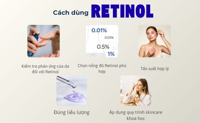 Cách dùng Retinol an toàn, hiệu quả cho người mới bắt đầu