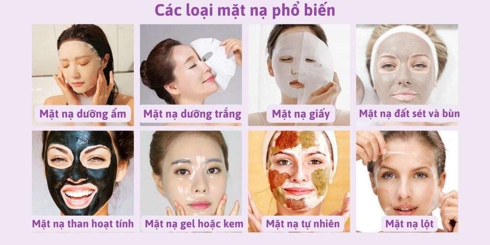 Các loại mặt nạ phổ biến