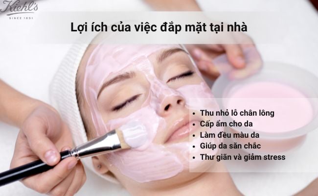 Đắp mặt nạ thường xuyên giúp da khỏe mạnh, mịn màng