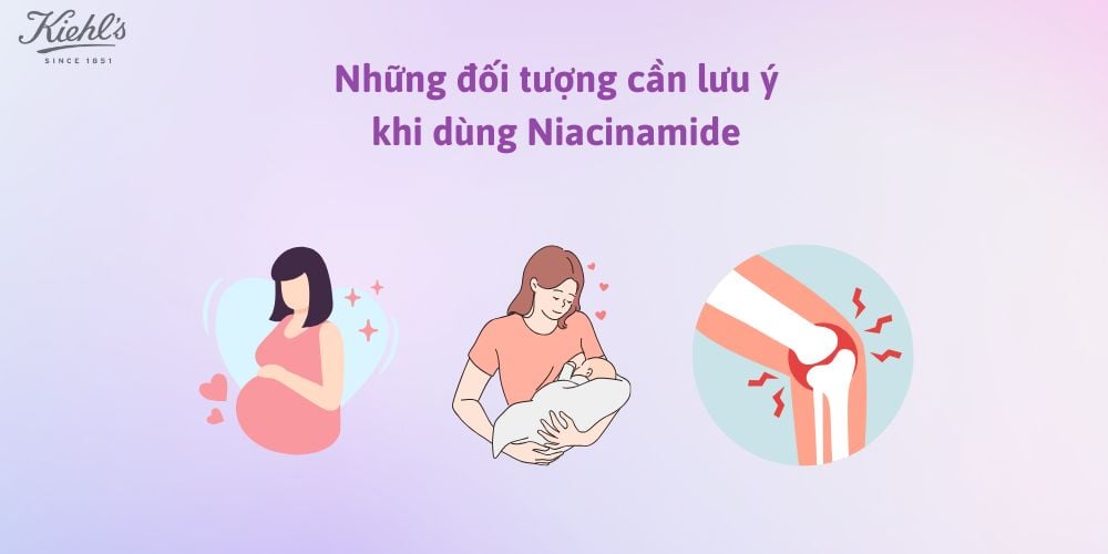 Những đối tượng cần lưu ý khi dùng Niacinamide

