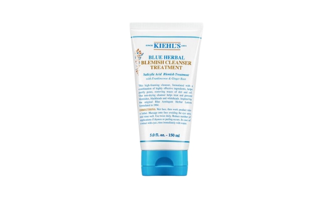 Sữa rửa mặt dạng Gel Blue Herbal Acne Cleanser Treatment