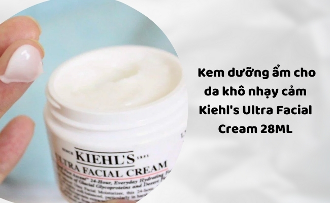 Kem dưỡng ẩm cho da khô nhạy cảm Kiehl's Ultra Facial Cream