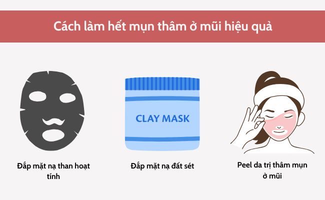 Hướng dẫn 11 cách làm hết mụn thâm ở mũi hiệu quả nhanh chóng