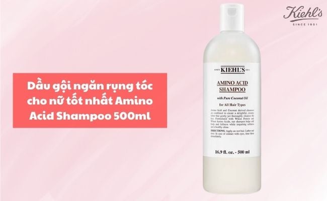 Dầu gội ngăn rụng tóc cho nữ tốt nhất Amino Acid Shampoo 500ml