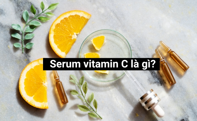 kết cấu serum vitamin c 