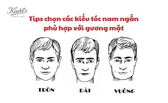 Tips chọn các kiểu tóc nam ngắn phù hợp với gương mặt