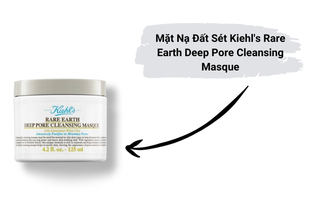 Mặt nạ đất sét Kiehl's Rare Earth Deep Pore Cleansing Masque