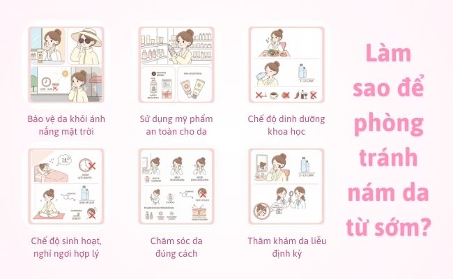 Làm sao để phòng tránh nám da từ sớm?