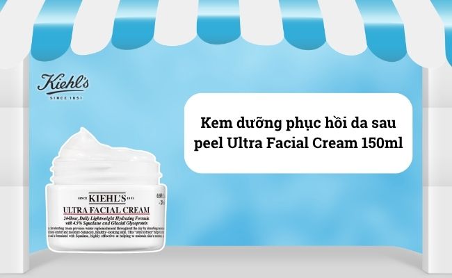 Kem dưỡng phục hồi da sau peel Ultra Facial Cream 150ml