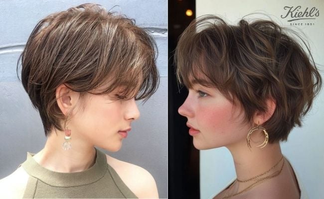 Pixie dành cho tóc mỏng nữ