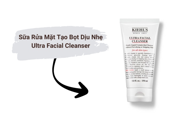 Sữa rửa mặt tạo bọt dịu nhẹ Ultra Facial Cleanser 