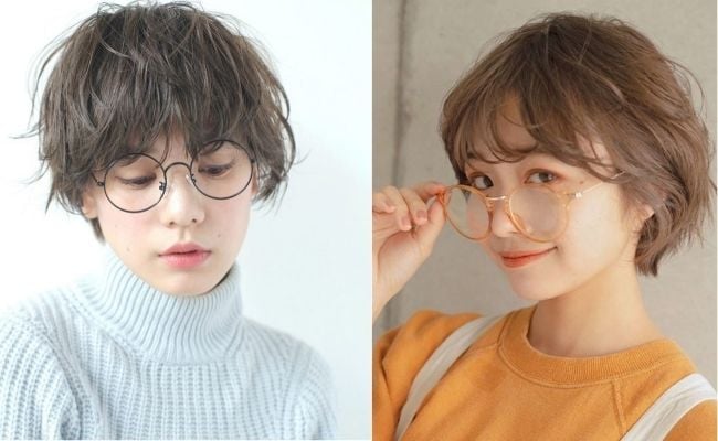 Tóc tomboy cho mặt tròn