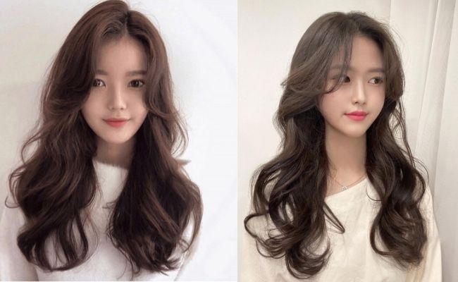 Tóc uốn gợn sóng Hàn Quốc