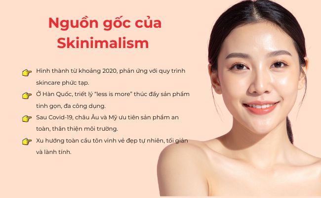 Nguồn gốc của xu hướng Skinimalism là gì?
