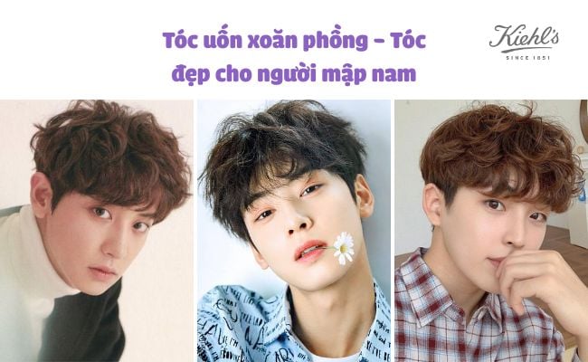 kiểu tóc nam mặt tròn béo