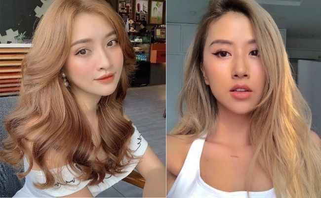 Tóc màu vàng khói