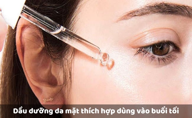 Cách sử dụng dầu dưỡng da mặt đúng cách