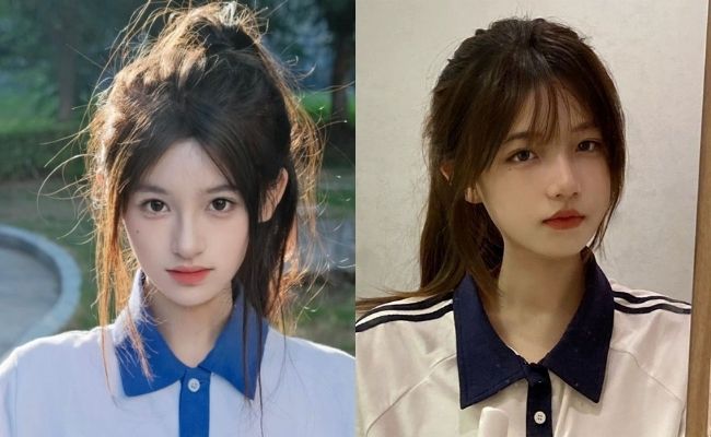 kiểu tóc mái cho mặt dài