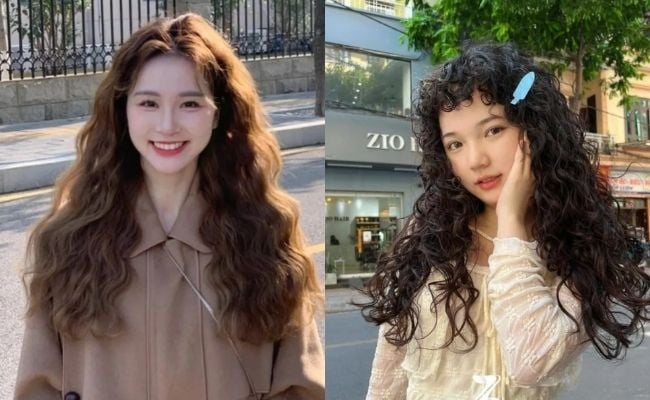 Tóc xoăn hippie trẻ trung