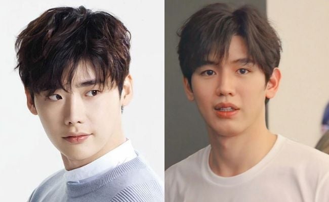 Tóc 6/4 rủ nhẹ che trán