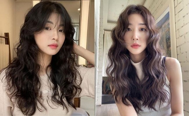 Tóc xoăn sóng lơi lọn nhỏ lý tưởng