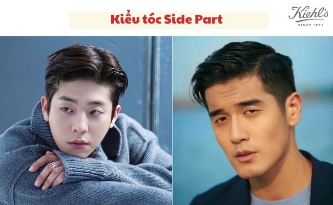 Kiểu tóc Side Part cổ điển, sang trọng