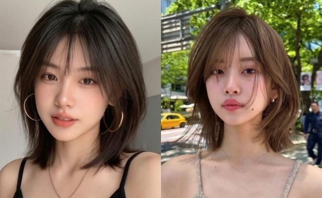 Những kiểu tóc cho mặt vuông xinh xắn, phù hợp cho nàng