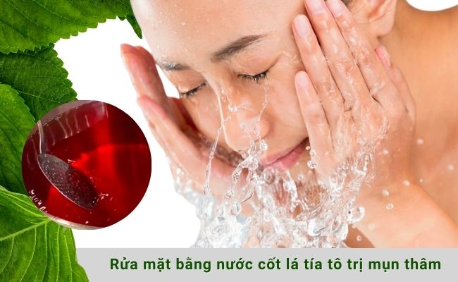 7 Cách trị mụn thâm bằng lá tía tô đơn giản, hiệu quả tại nhà