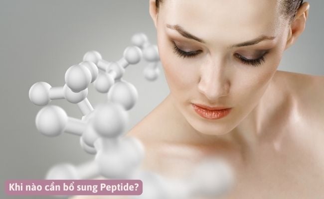 Khi nào cần bổ sung Peptide?