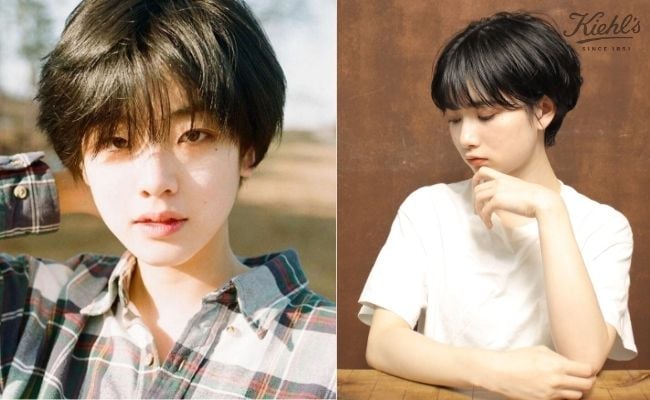 Kiểu tóc tém Hàn Quốc