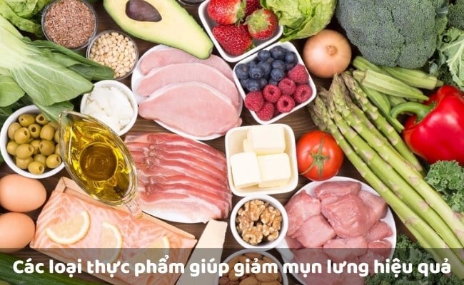 Các loại thực phẩm giúp giảm mụn lưng hiệu quả

