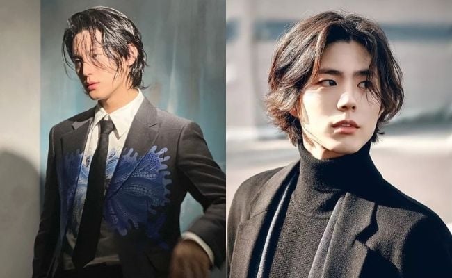 Tóc dài đẹp nam style Hàn Quốc