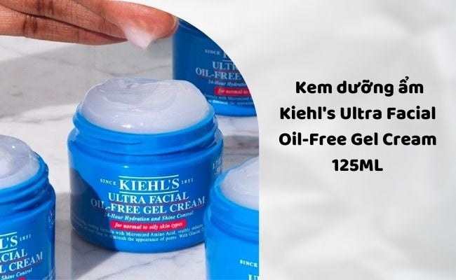 Kem Dưỡng Ban Đêm Kiềm Dầu Kiehl's Ultra Facial Oil-Free Gel Cream 125ML